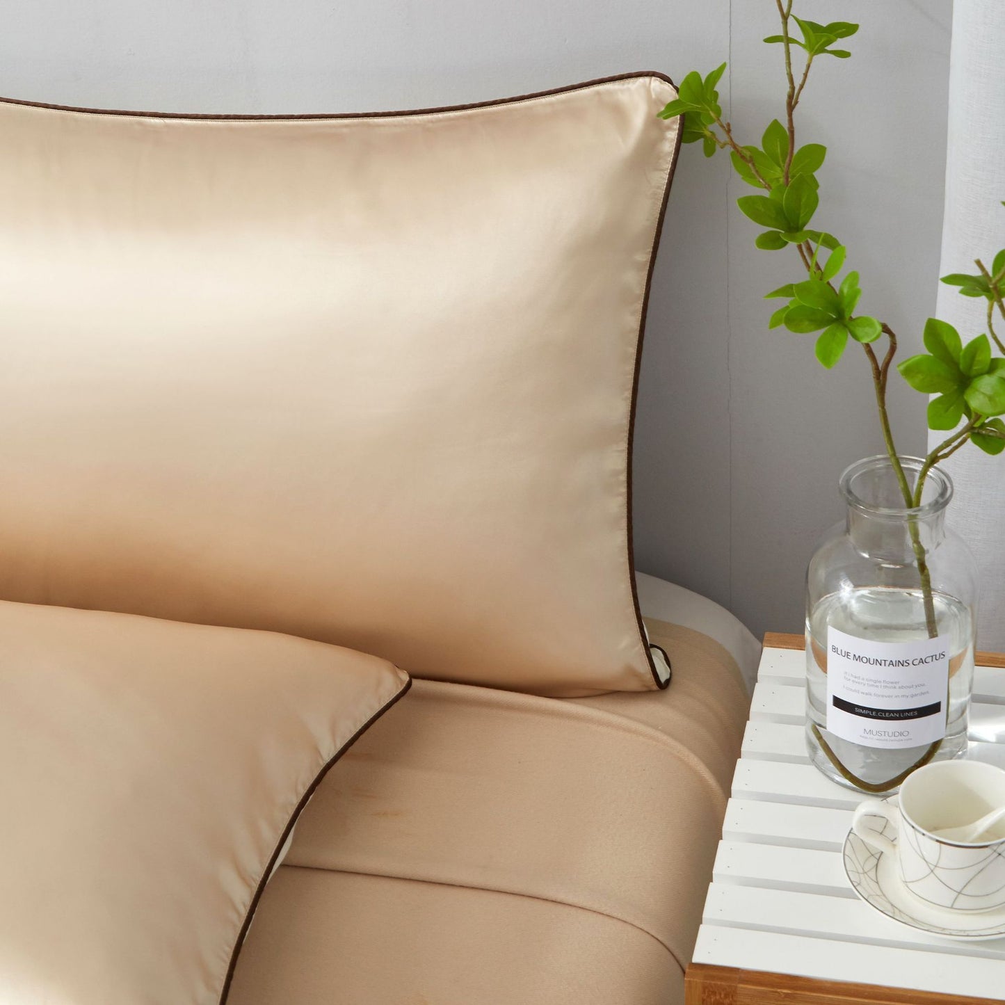 Satin Silk Single Pillowcase