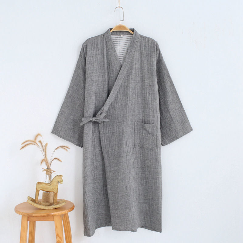 Kimono Japanese Steamed Thin Night Gown