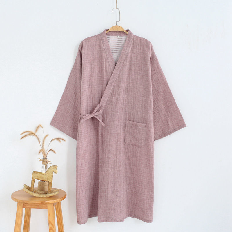 Kimono Japanese Steamed Thin Night Gown