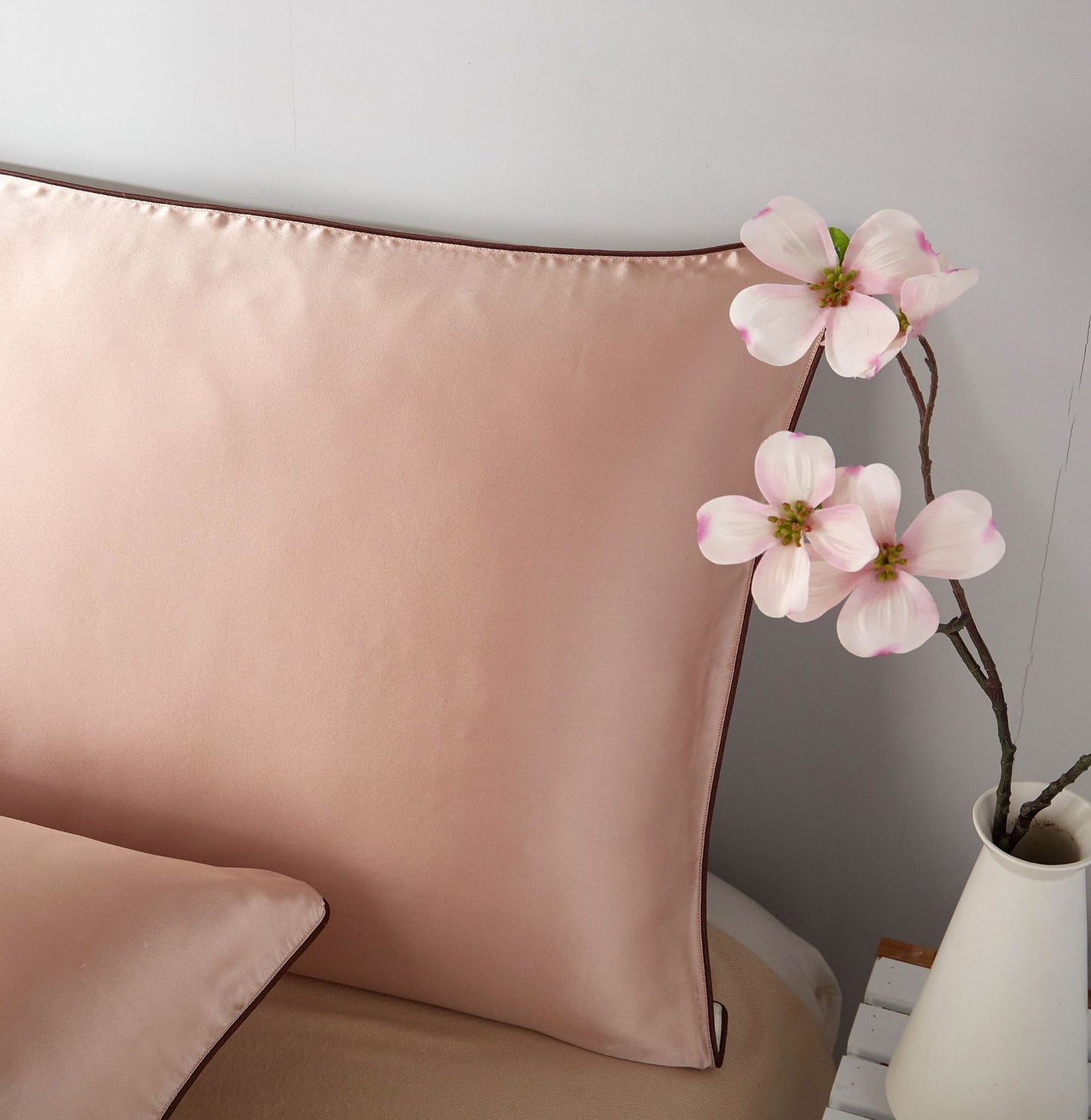 Satin Silk Single Pillowcase