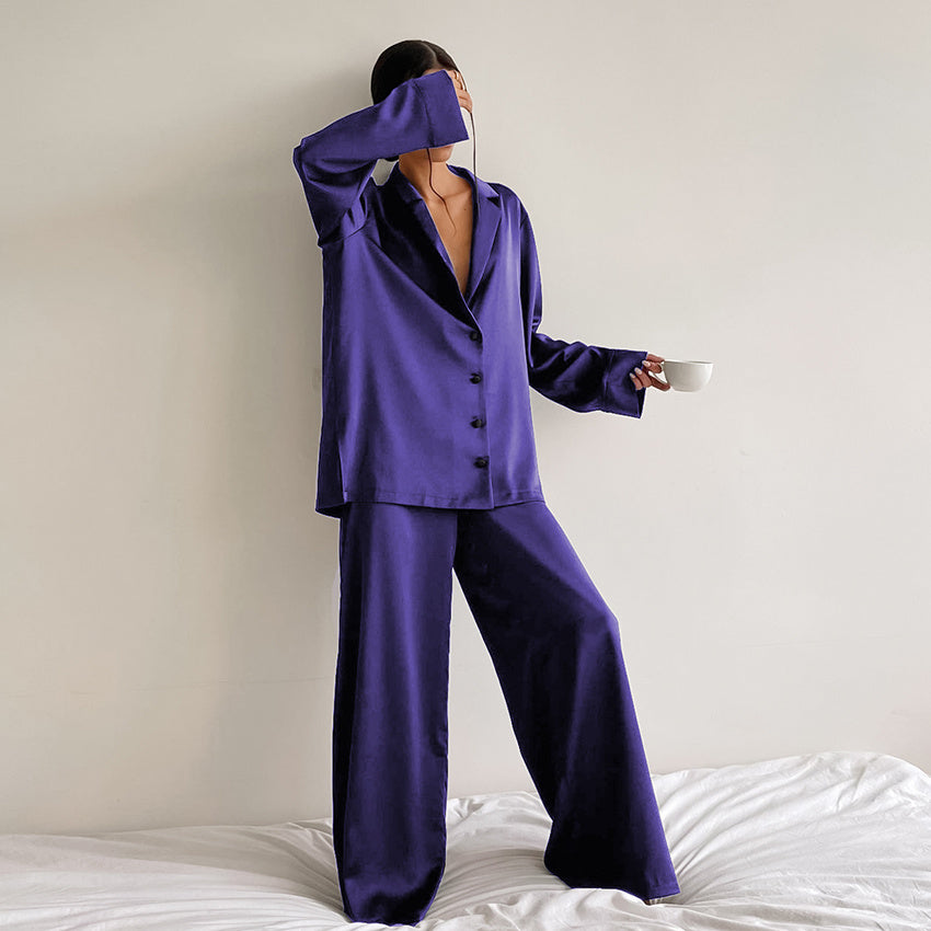 Silk Pure Color Pyjamas