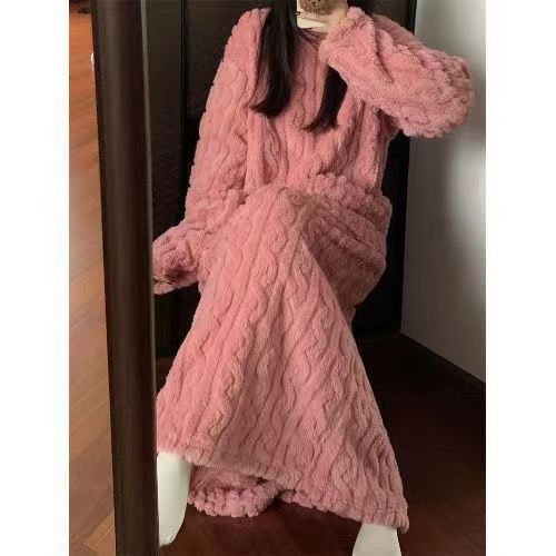 Fleece Nightgown Long