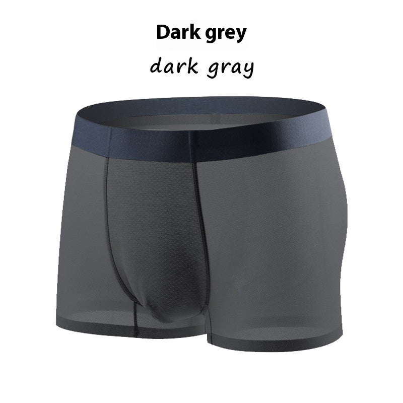 Silk Seamless Antibacterial Boxer Briefs