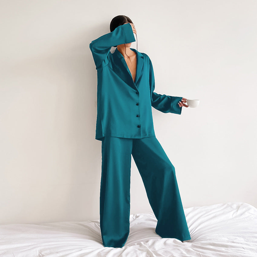 Silk Pure Color Pyjamas